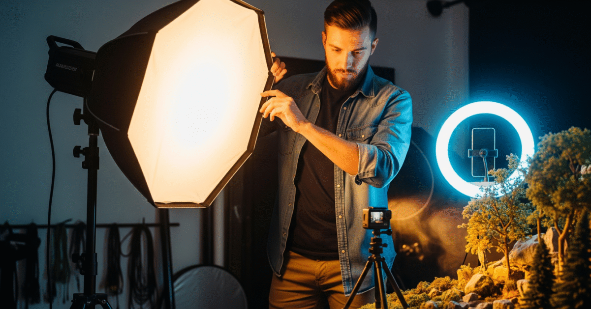 Iluminação para Melhorar a Qualidade de Imagem em Filmagens