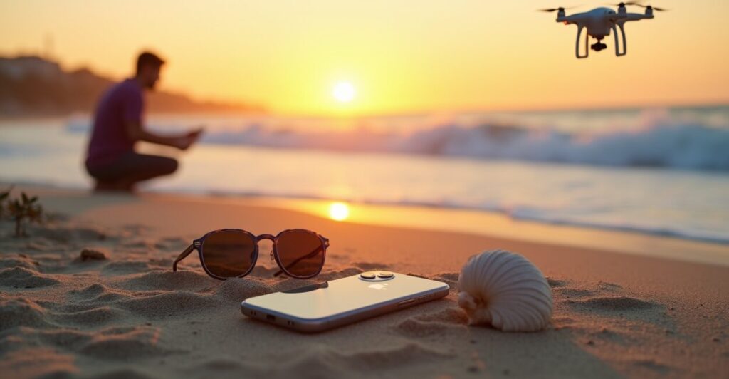 7 dicas fotos de praia para 2025 com iPhone e drone