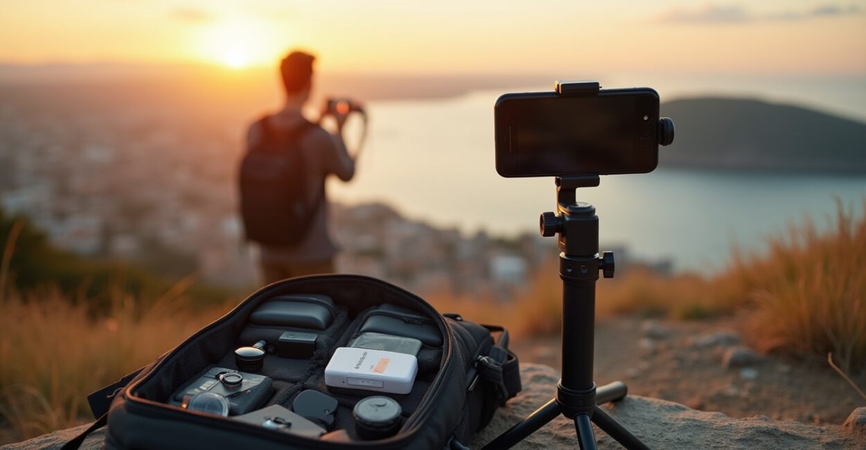 Acessórios Para Fotografia De Viagem