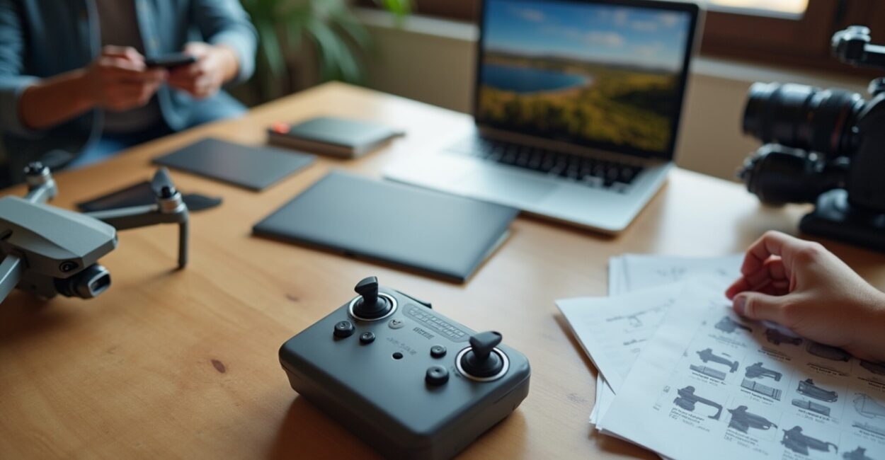 fotografia com drones