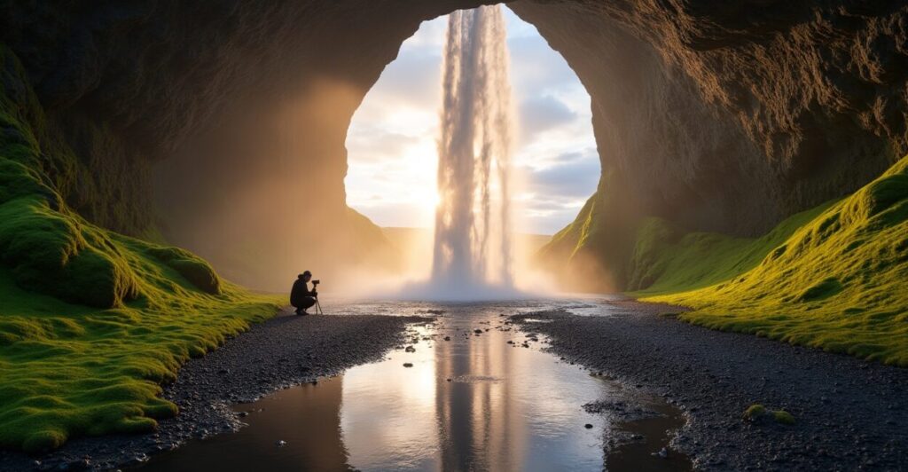 Chasing Iceland Waterfalls: Angles at Seljalandsfoss