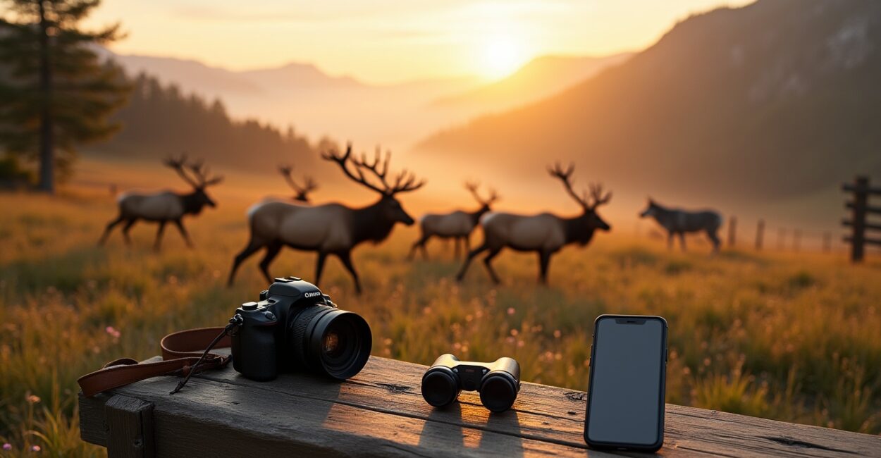 National Park Views Evolving with Wildlife and Tech Trends