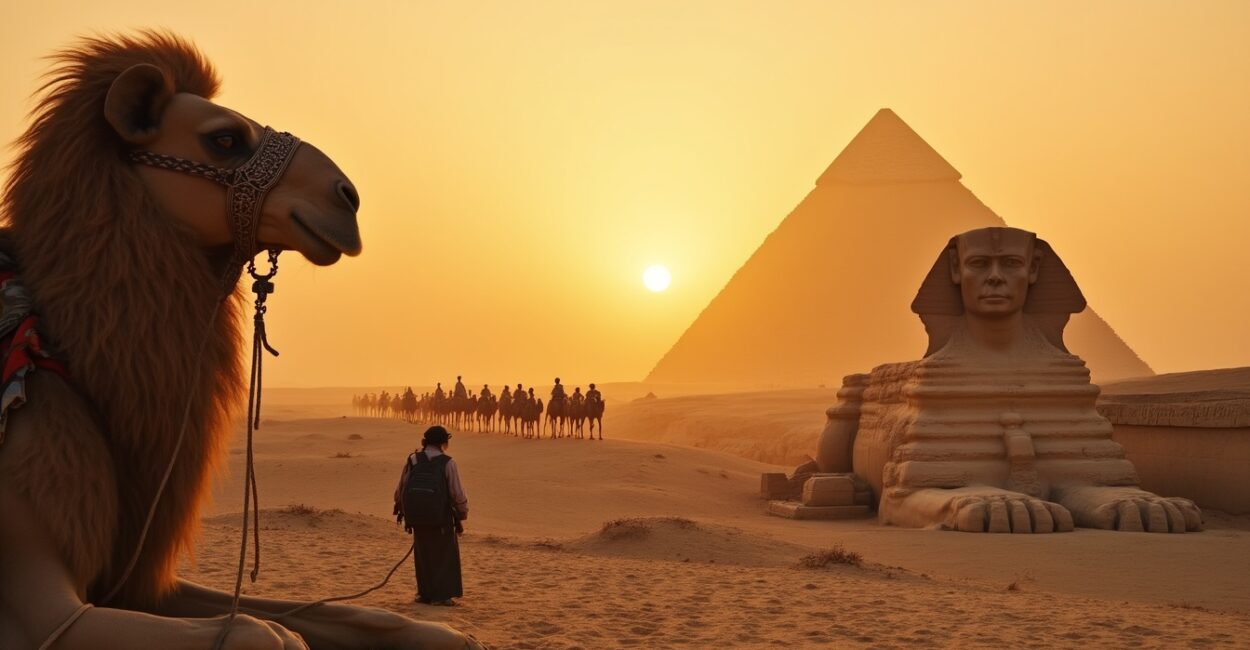 Pyramids Photography: Sunrise Compositions at Giza Plateau