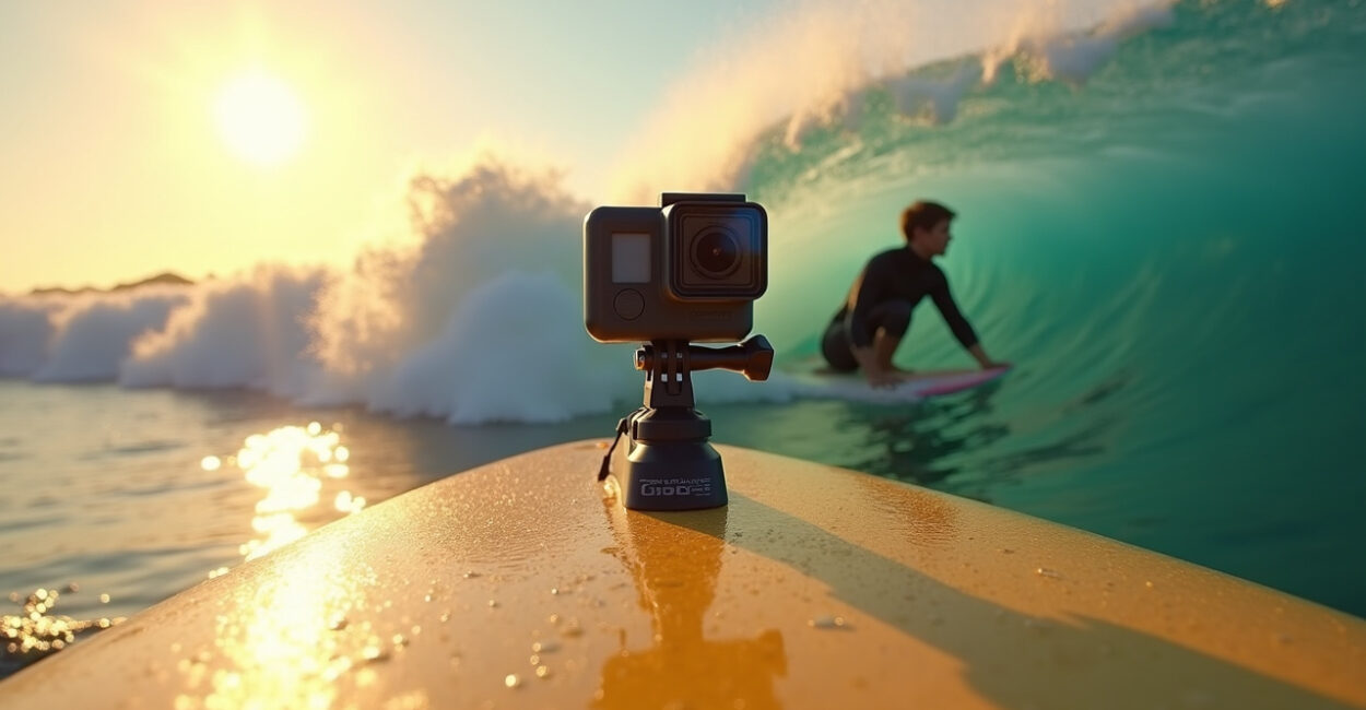 Câmera de Ação para Surf: Escolha com Estabilização
