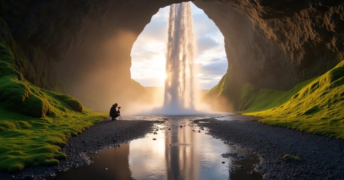 Chasing Iceland Waterfalls: Angles at Seljalandsfoss