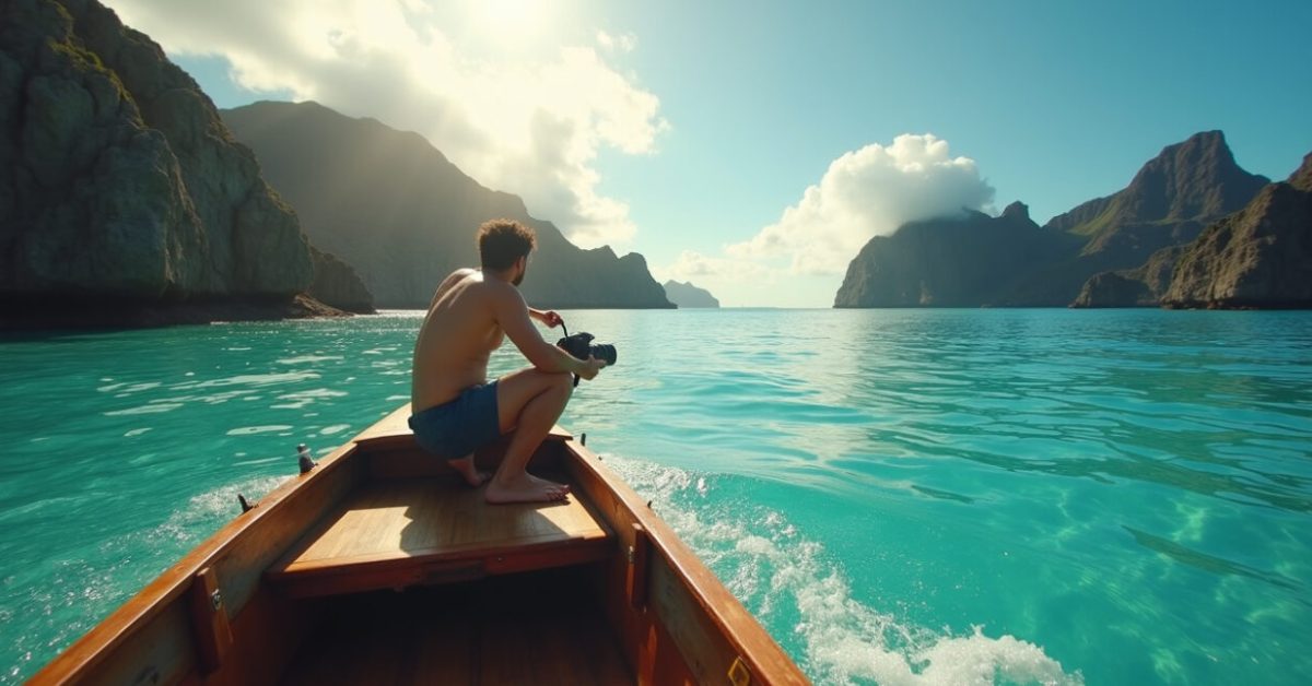 Komodo Seascapes: Capture Crystal-Clear Waters and Rugged Shores Komodo Seascapes: Capture Crystal-Clear Waters and Rugged Shores