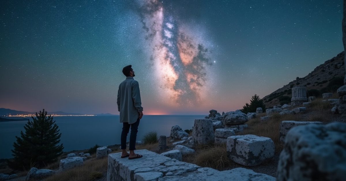 Night Sky in Greece: Photograph the Milky Way over Ruins Night Sky in Greece: Photograph the Milky Way over Ruins