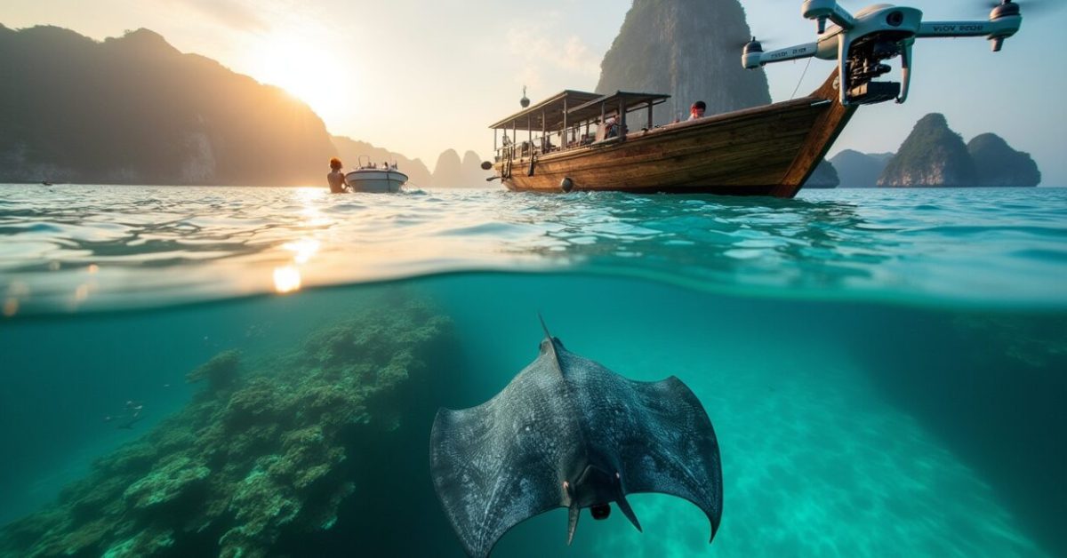 Raja Ampat Islands: Coral Shoals and Drone-friendly Lagoons Raja Ampat Islands: Coral Shoals and Drone-friendly Lagoons