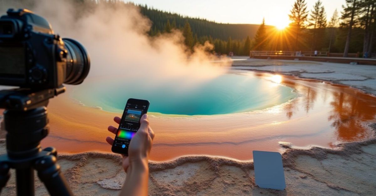 Yellowstone Editing: Color Tweaks to Make Thermal Pools Glow Yellowstone Editing: Color Tweaks to Make Thermal Pools Glow