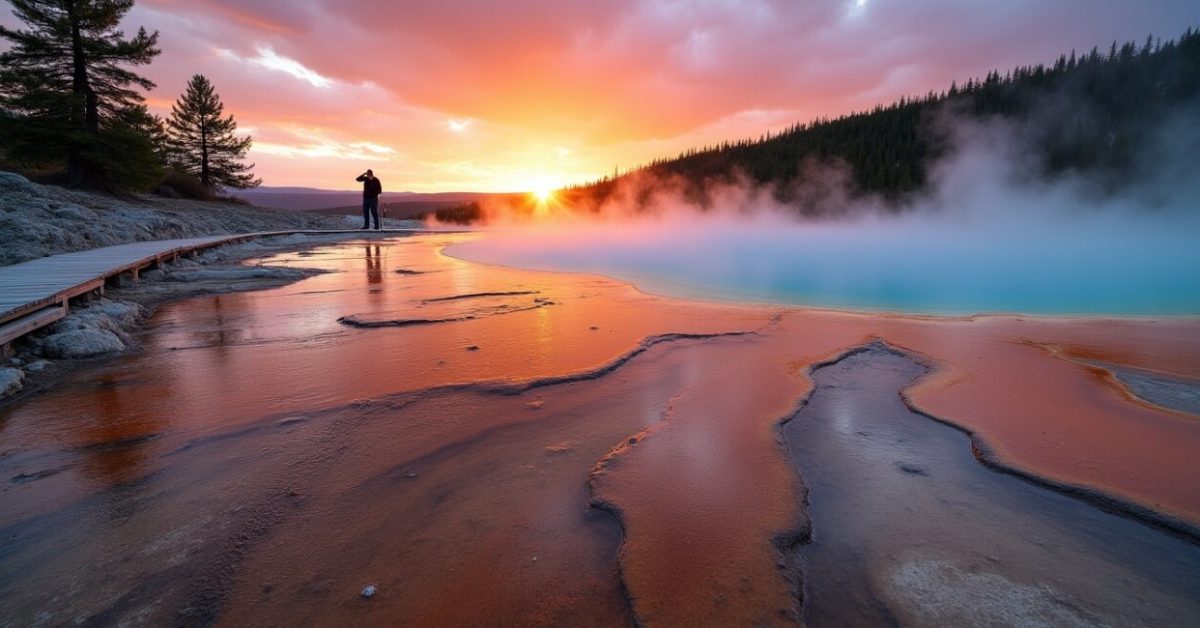 Yellowstone Sunrise: 7 Photo Angles for Vibrant Horizons Yellowstone Sunrise: 7 Photo Angles for Vibrant Horizons
